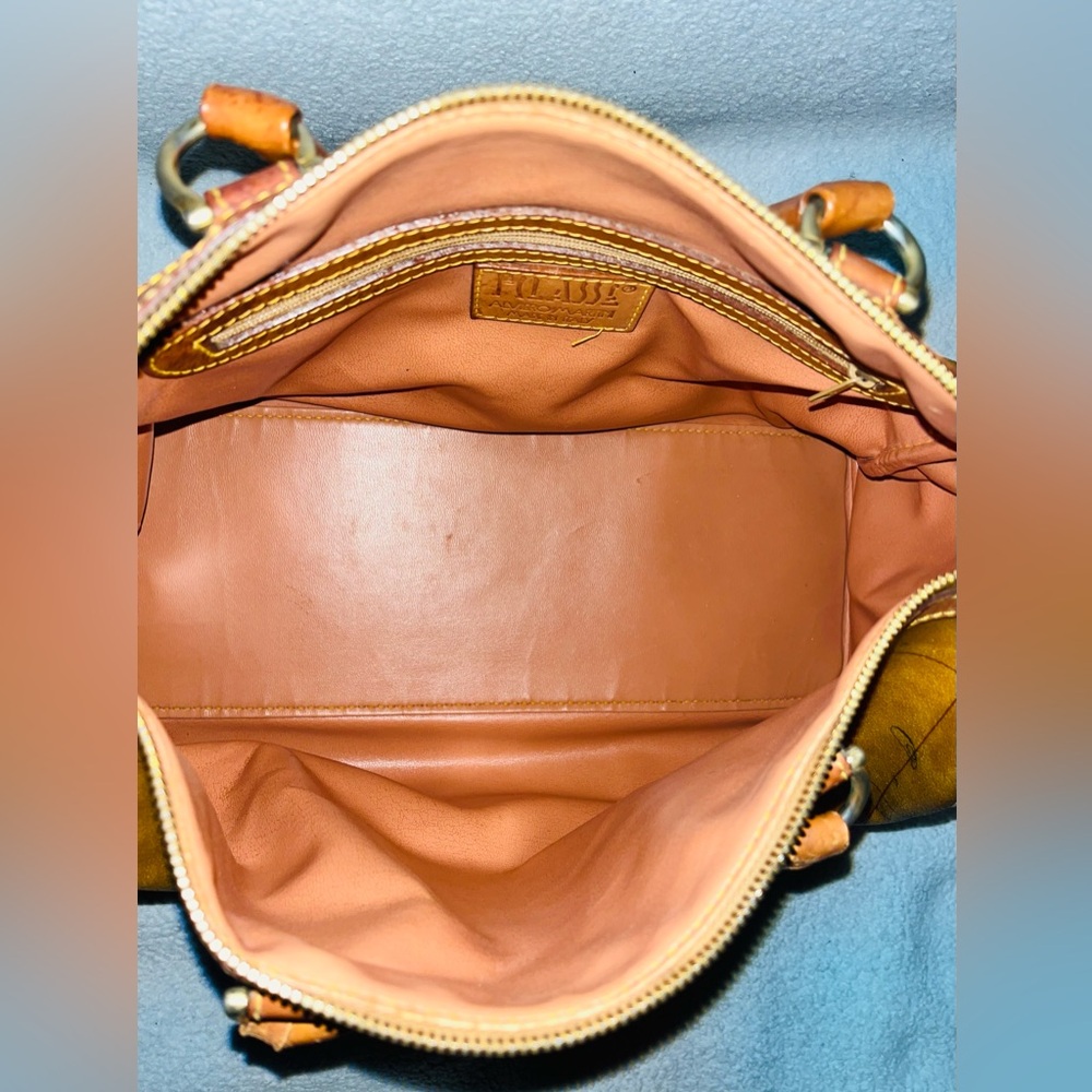 Alviero Martini World Map  Boston Bag - Picture 8 of 14